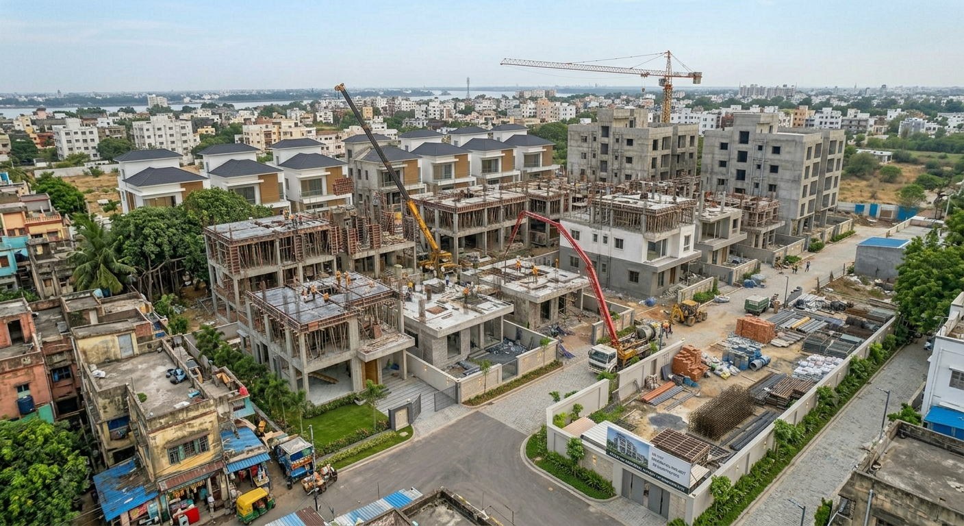 Apartment Block Construction